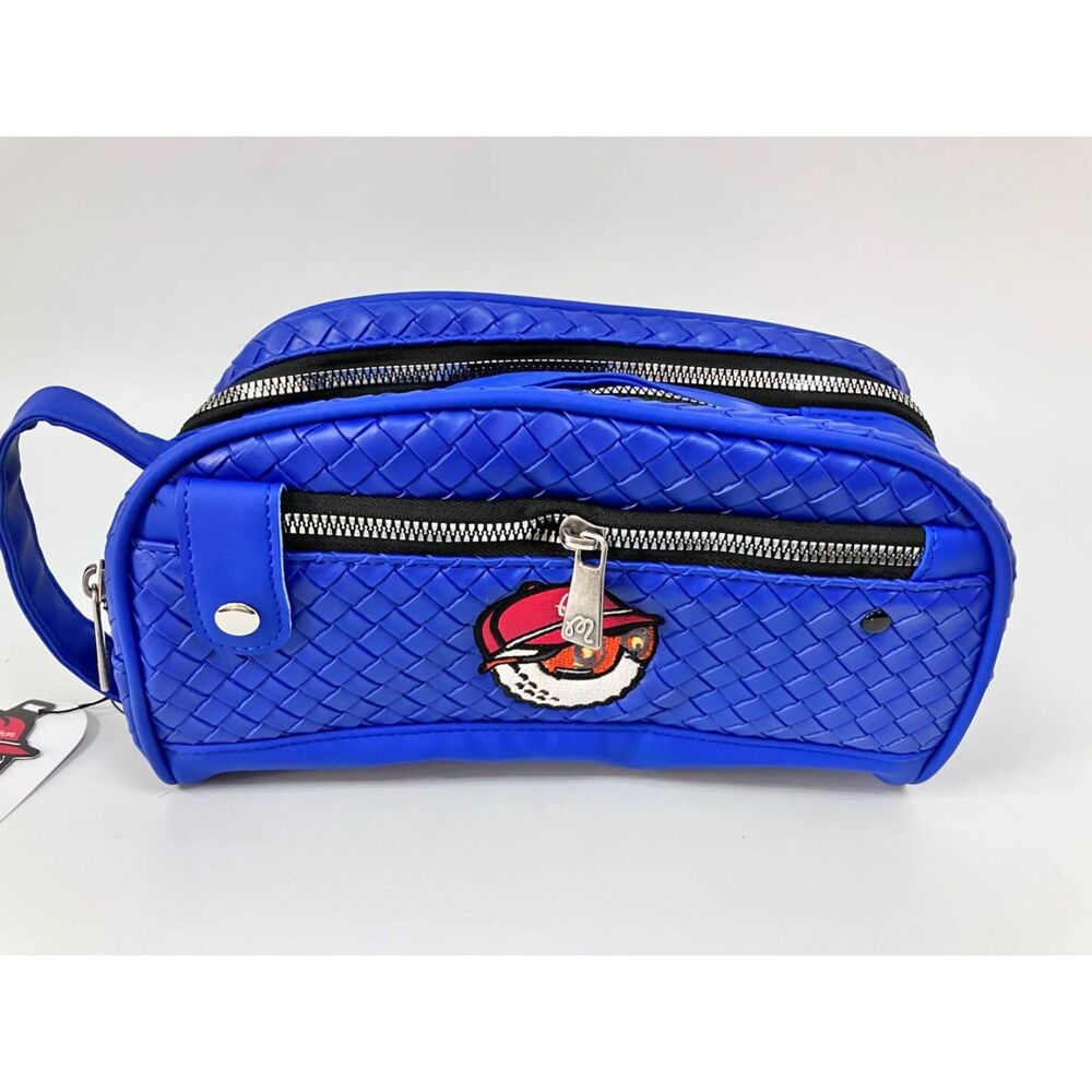 Malbon Men’s Waterproof Double-Layer Golf Handbag Stylish Storage Bag